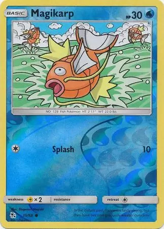 Magikarp 15/68 (Hidden Fates) - Reverse Holofoil