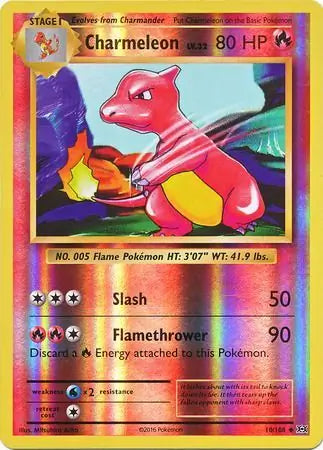 Charmeleon 10/108 (XY - Evolutions) - Reverse Holofoil
