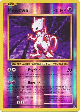 Mewtwo 51/108 (XY - Evolutions) - Reverse Holofoil