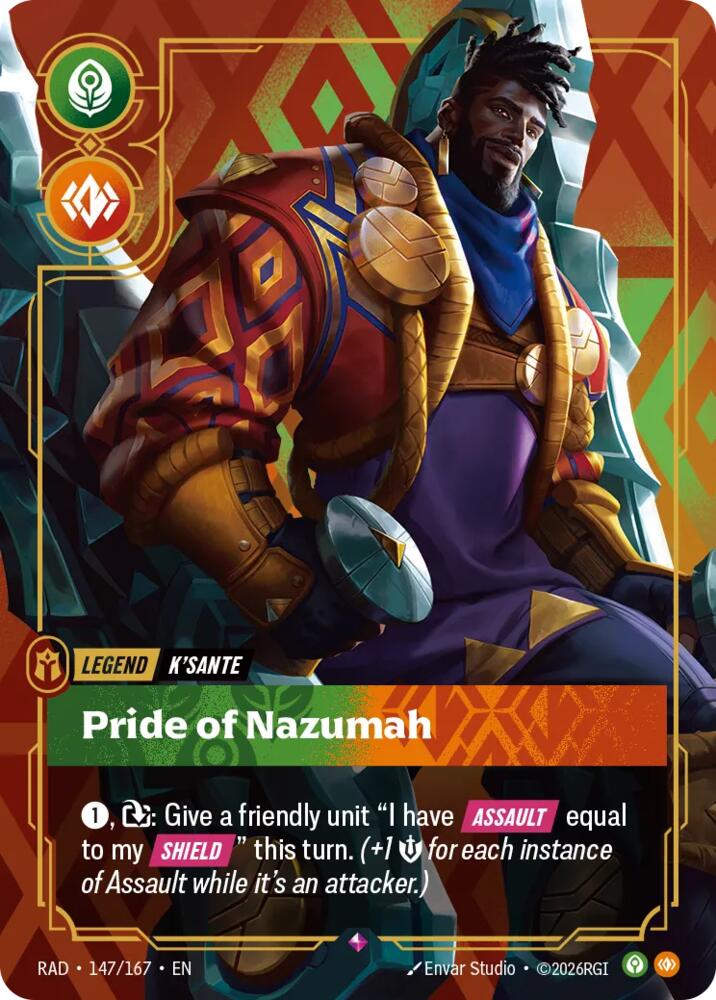 K'Sante - Pride of Nazumah 147/167 (Radiance) - Foil