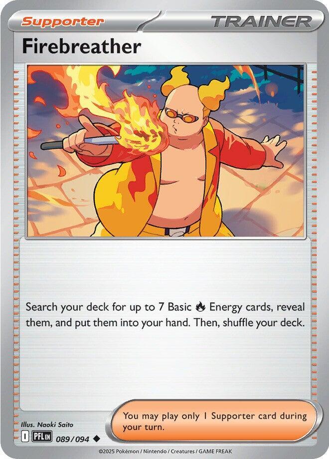 Firebreather 089/094 (ME02: Phantasmal Flames) - Reverse Holofoil
