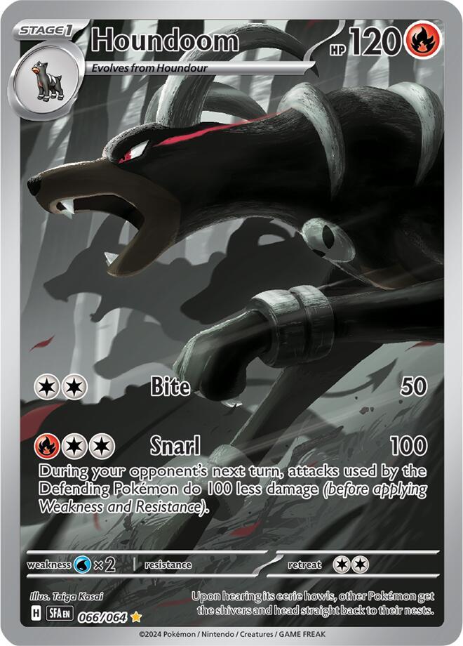 Houndoom 066/064 (SV: Shrouded Fable) - Holofoil