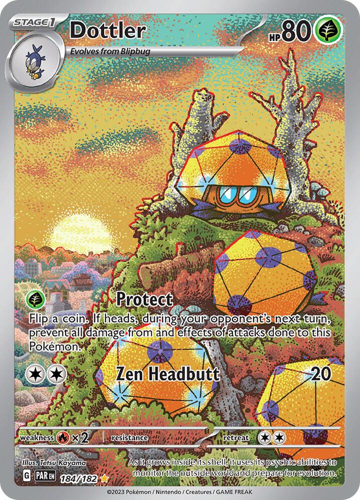 Dottler 184/182 (SV04: Paradox Rift) - Holofoil