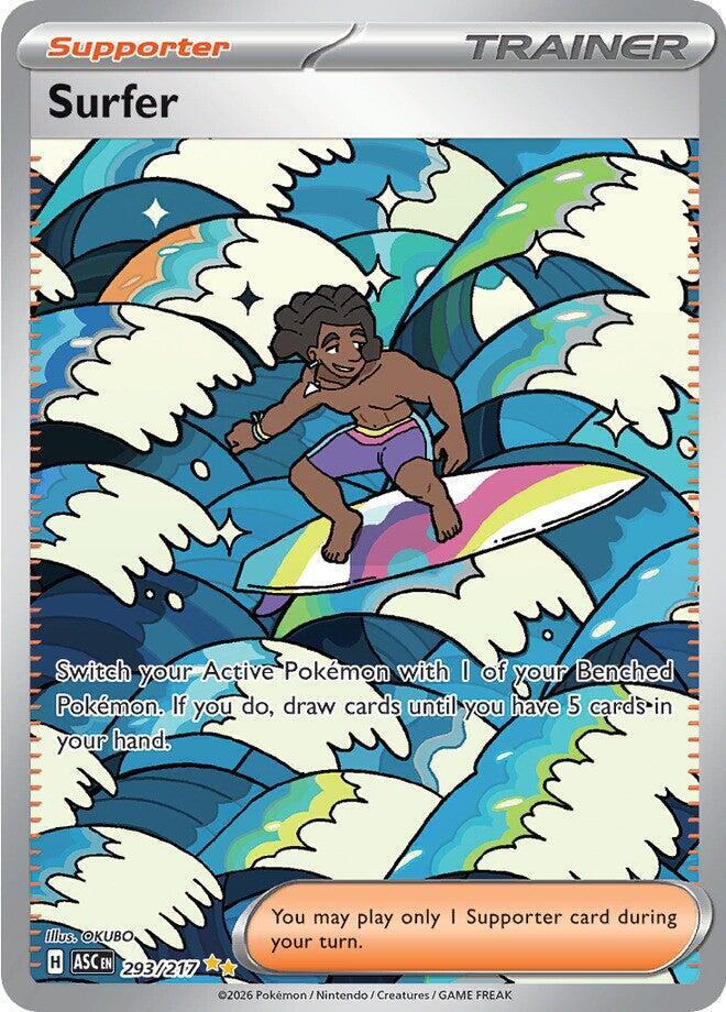Surfer 293/217 (ME: Ascended Heroes) - Holofoil