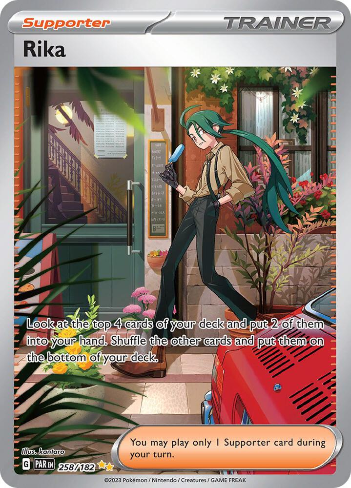 Rika 258/182 (SV04: Paradox Rift) - Holofoil