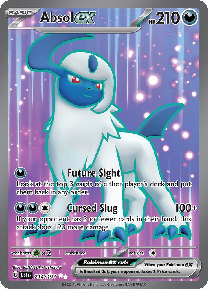 Absol ex 214/197 (SV03: Obsidian Flames) - Holofoil