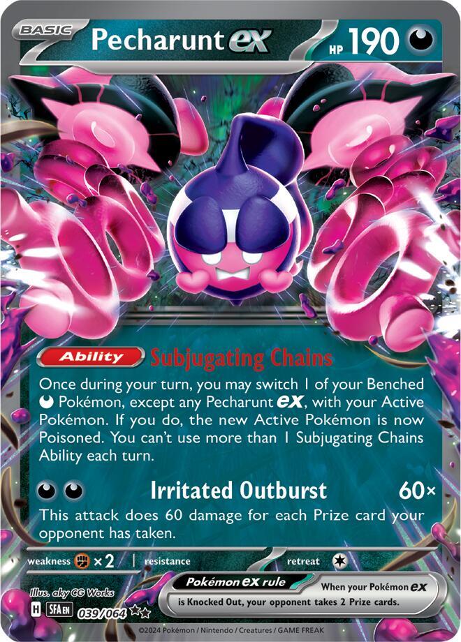 Pecharunt ex 039/064 (SV: Shrouded Fable) - Holofoil