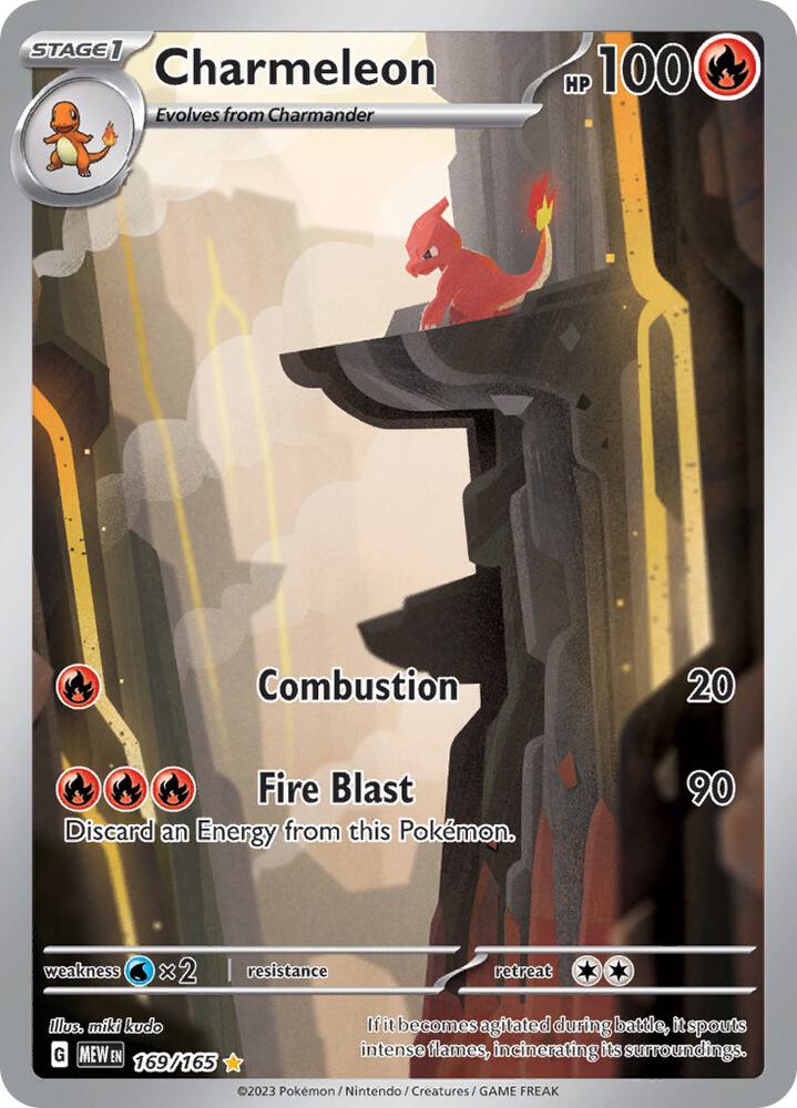 Charmeleon 169/165 (SV: Scarlet & Violet 151) - Holofoil