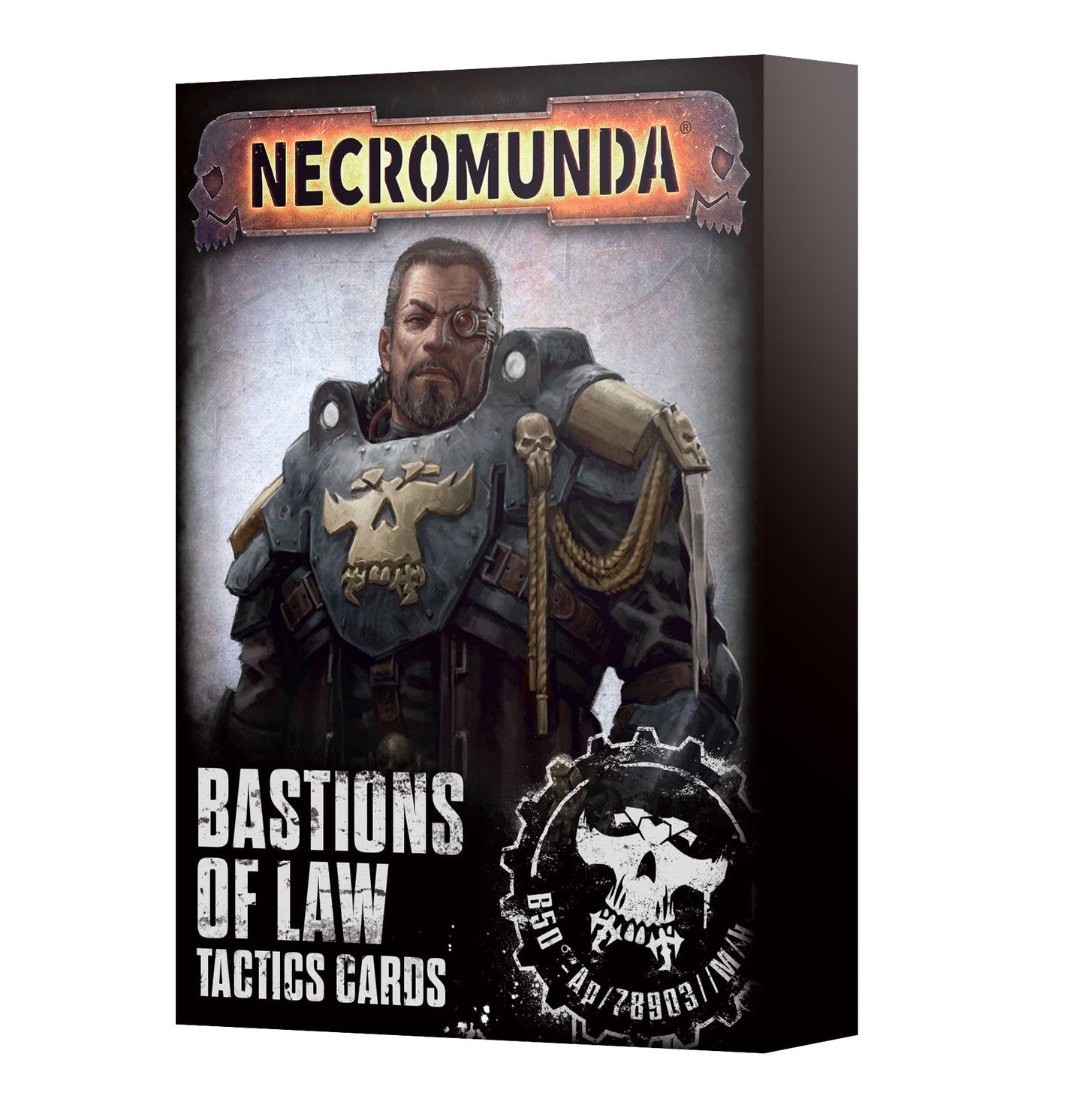 301-49 NECROMUNDA:BASTIONS OF LAW TACTICS CARDS