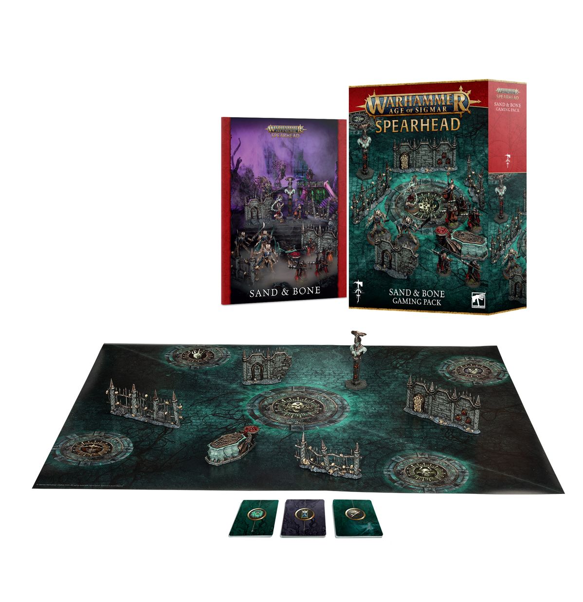 80-57 AOS: Sand & Bone Gaming Pack