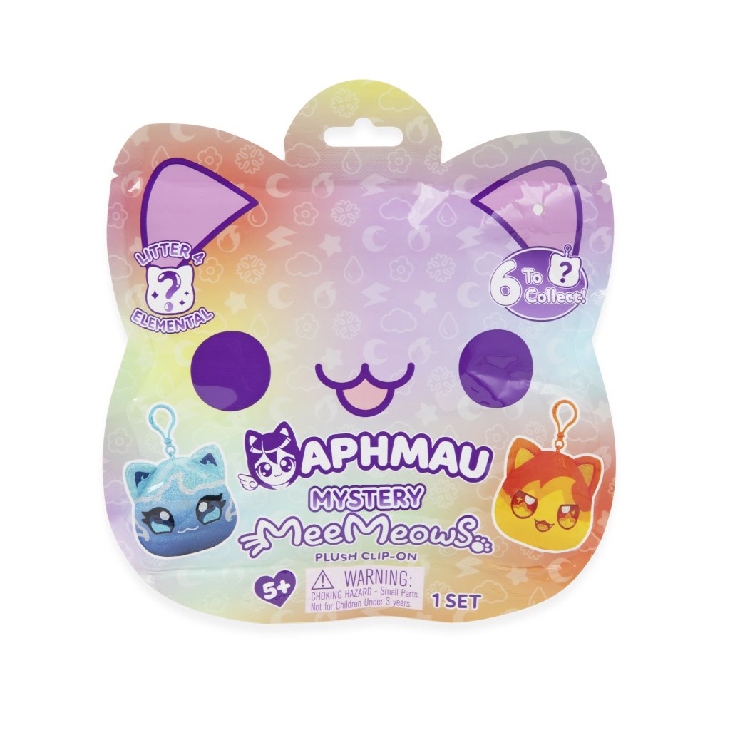 Aphmau Mystery MeeMeow Catface Plush Clip-Ons- Series 4 (Assorted)