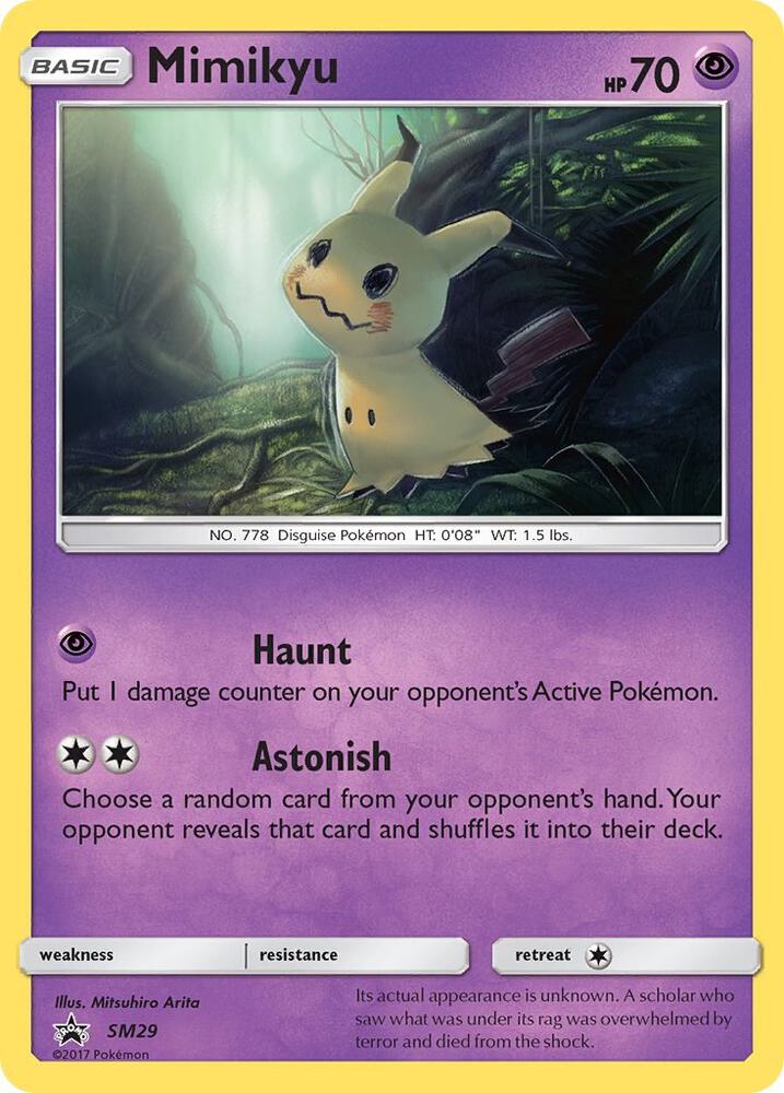 Mimikyu SM29 (SM Promos) - Holofoil