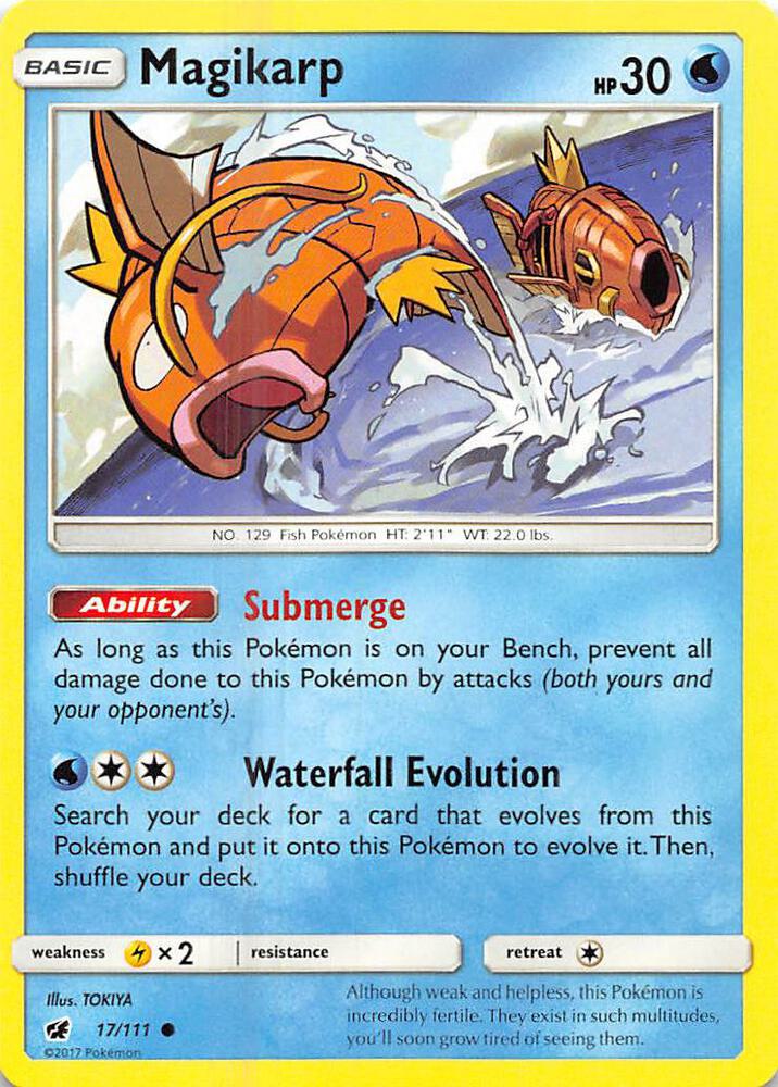 Magikarp 17/111 (SM - Crimson Invasion)
