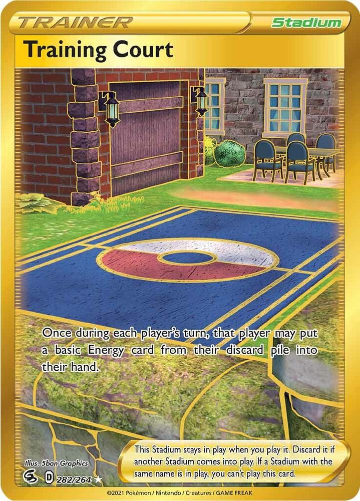 Training Court Secret 282/264 (SWSH08: Fusion Strike) - Holofoil