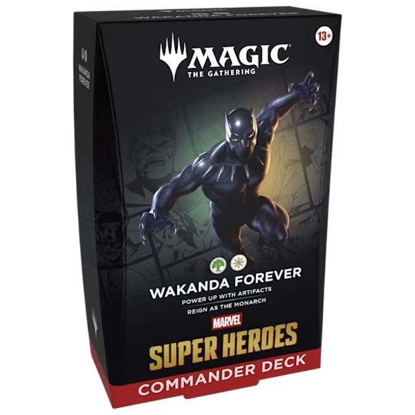 Magic: the Gathering - TCG - Marvel Super Heroes Commander Deck - Wakanda Forever