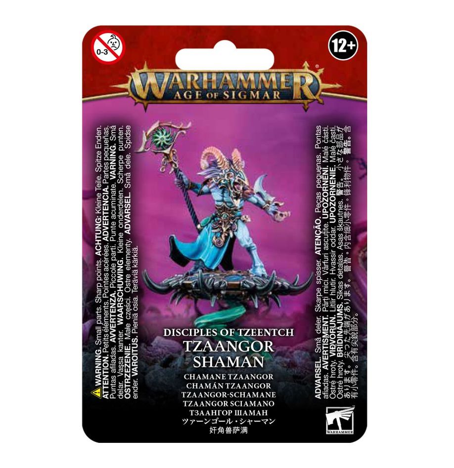 83-76 Tzeentch Arcanites: Tzaangor Shaman