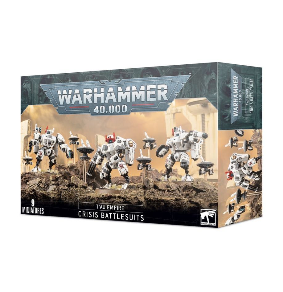 56-07 Tau Empire: XV8 Crisis Battlesuits