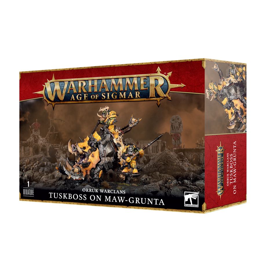 89-81 Orruk Warclans: Tuskaboss On Maw-Grunta