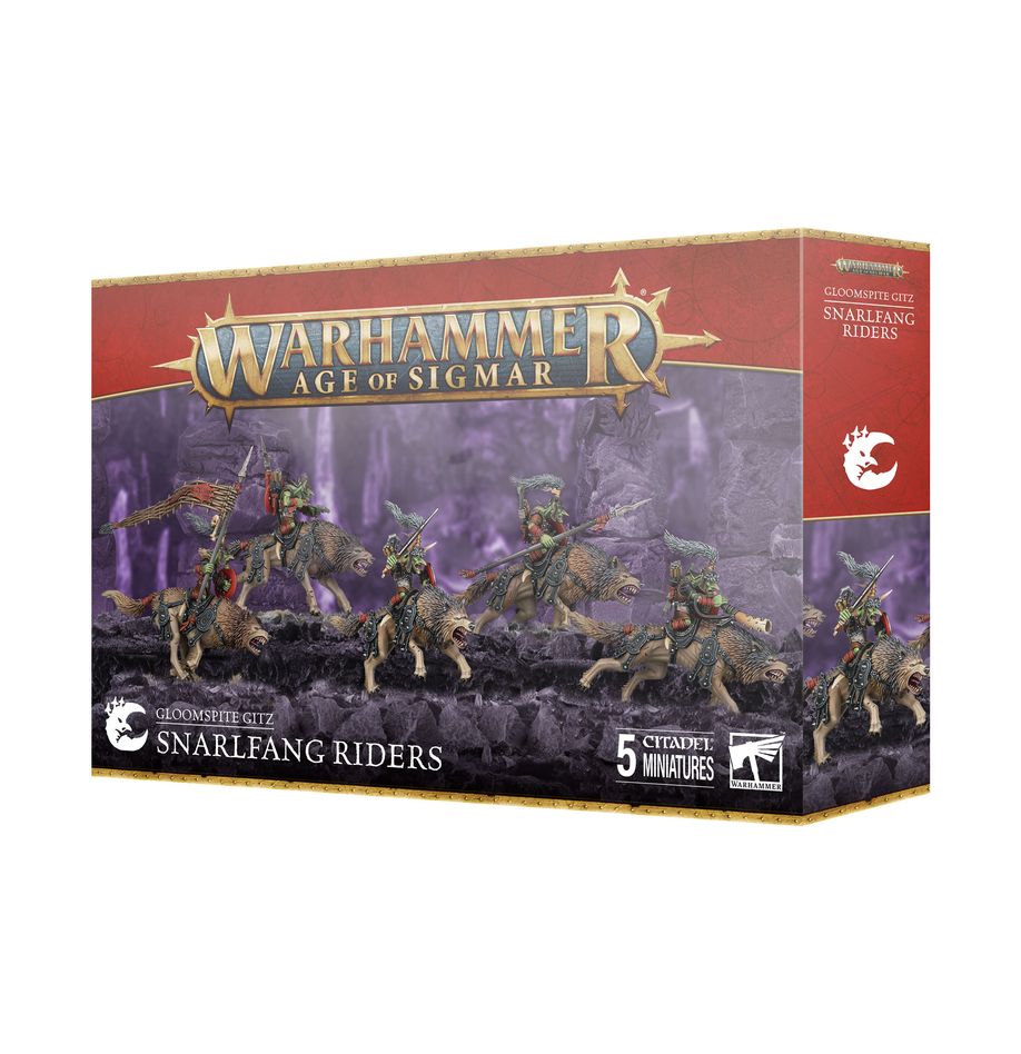 89-76 Gloomspite Gitz: Snarlfang Riders