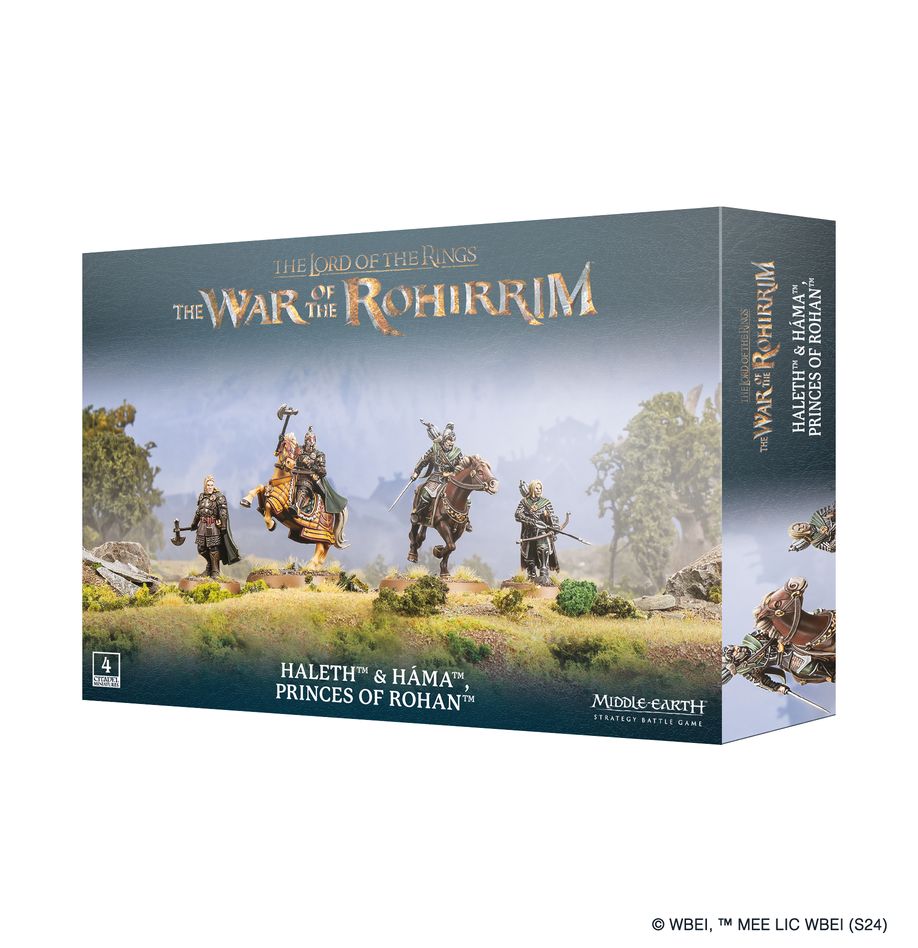 30-89 MESBG: Haleth & Hama Princes of Rohan