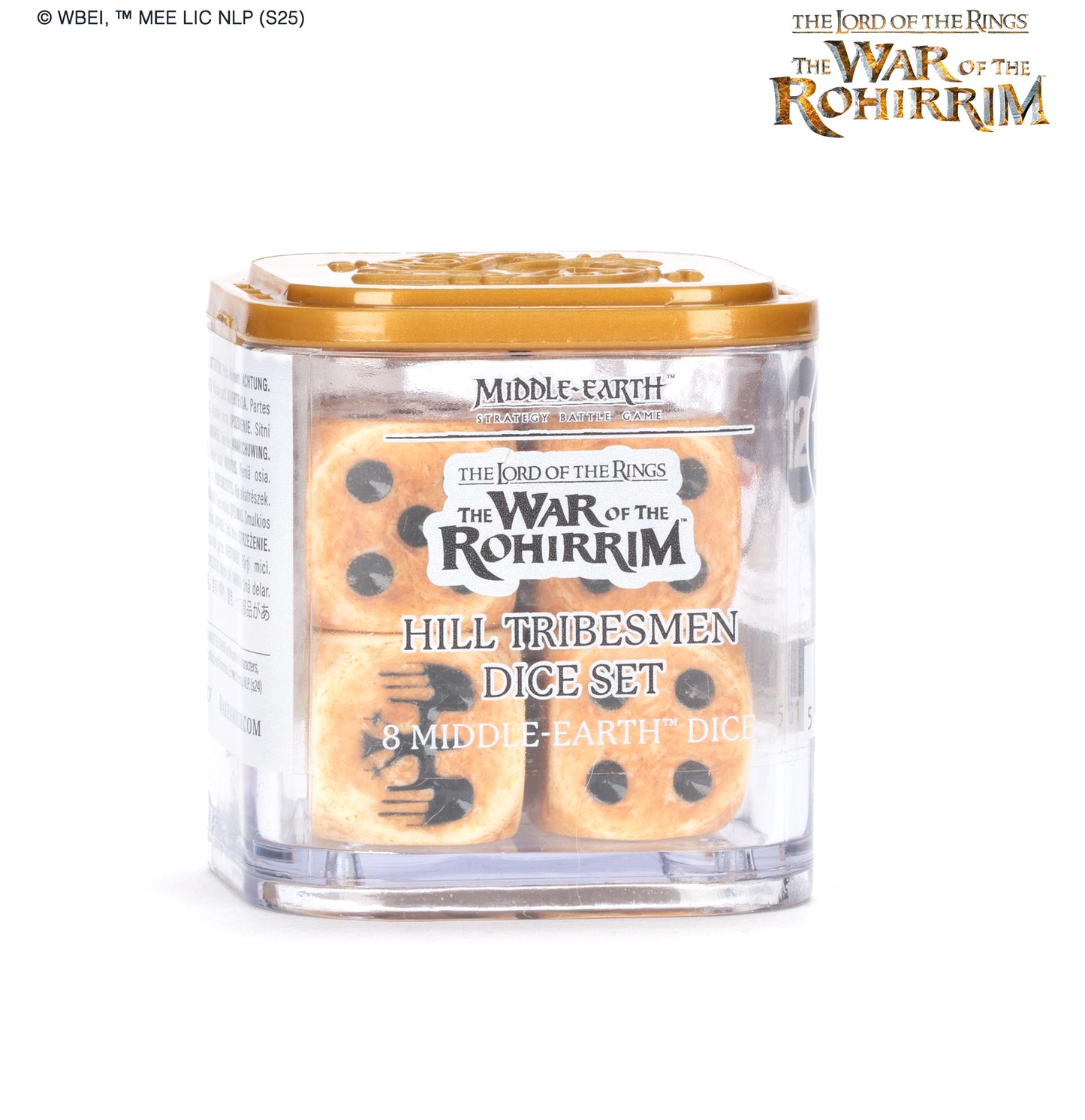 30-93 MESBG:HILL TRIBESMEN DICE SET