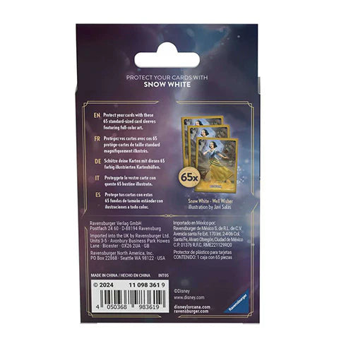 Disney Lorcana TCG Ursulas Return Sleeves - Snow White