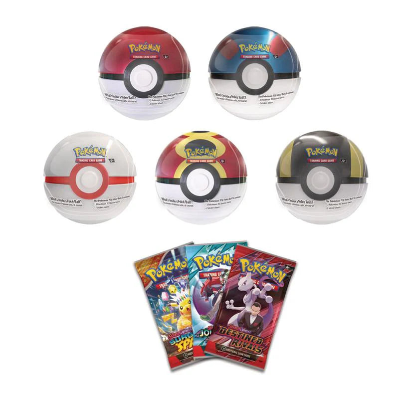 Pokemon TCG - 2025 Poké Ball Tin (Assorted Colours)