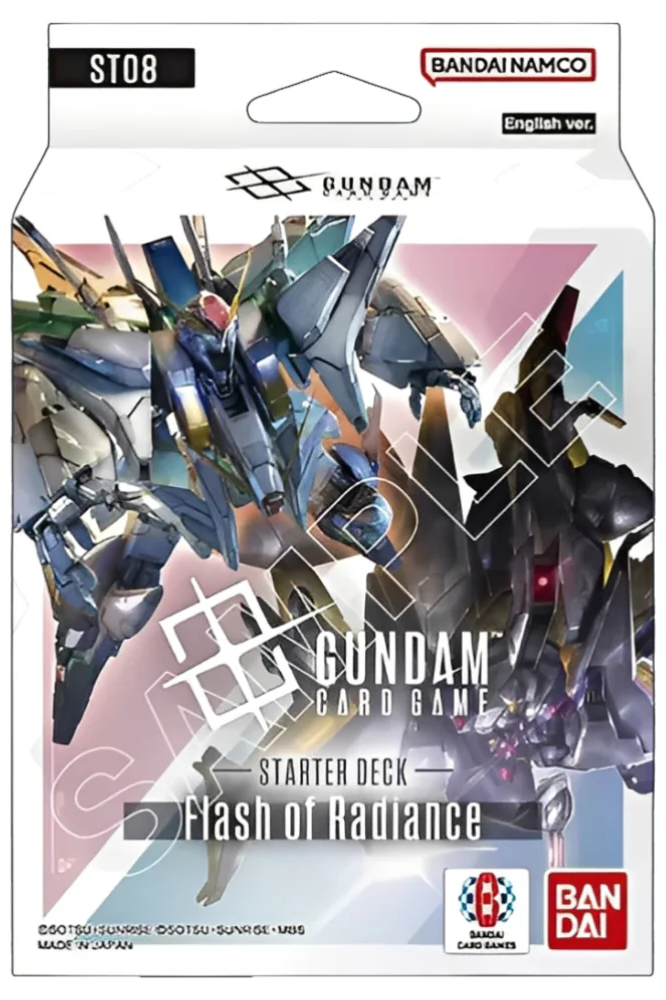 Gundam Card Game: Starter Deck Flash of Radiance (ST08)
