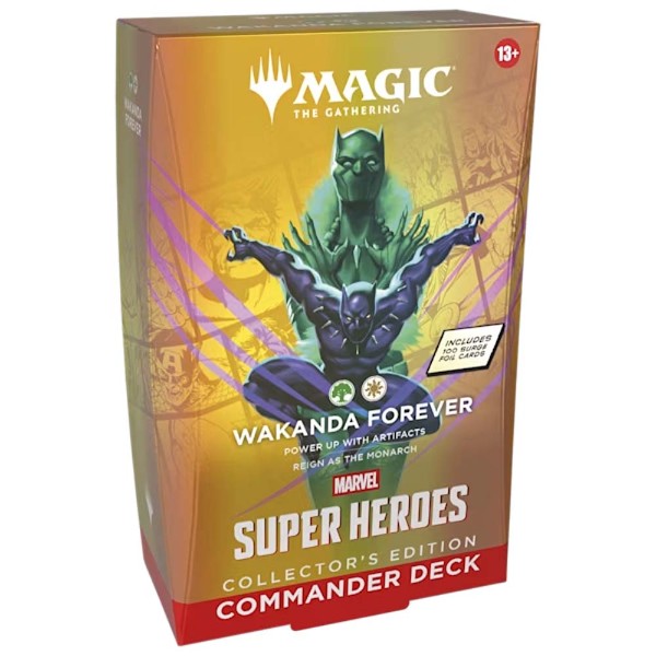 Magic: The Gathering - TCG - Marvel Super Heroes Commander Deck Collector's Edition - Wakanda Forever