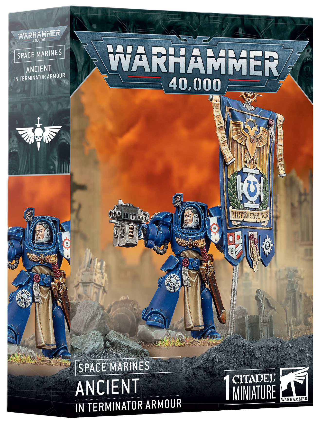 48-104 SPACE MARINES: ANCIENT IN TERMINATOR ARMOUR