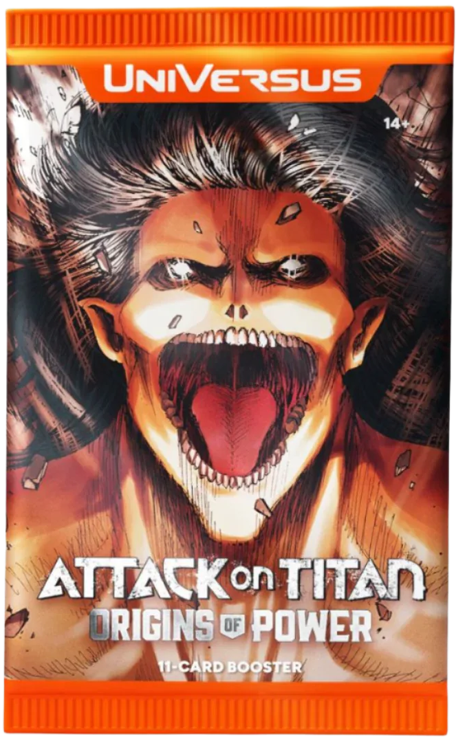 UniVersus Attack on Titan: Origins of Power Booster Box