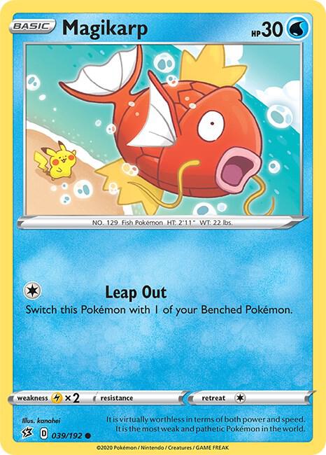 Magikarp 039/192 (SWSH02: Rebel Clash)