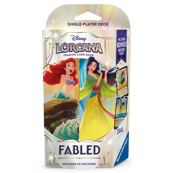 Disney Lorcana - TCG - Fabled Single-Player (Starter) Deck (Assorted)