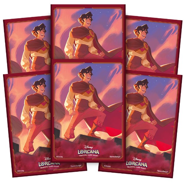 Disney Lorcana - TCG - Shimmering Skies Aladdin Card Sleeves