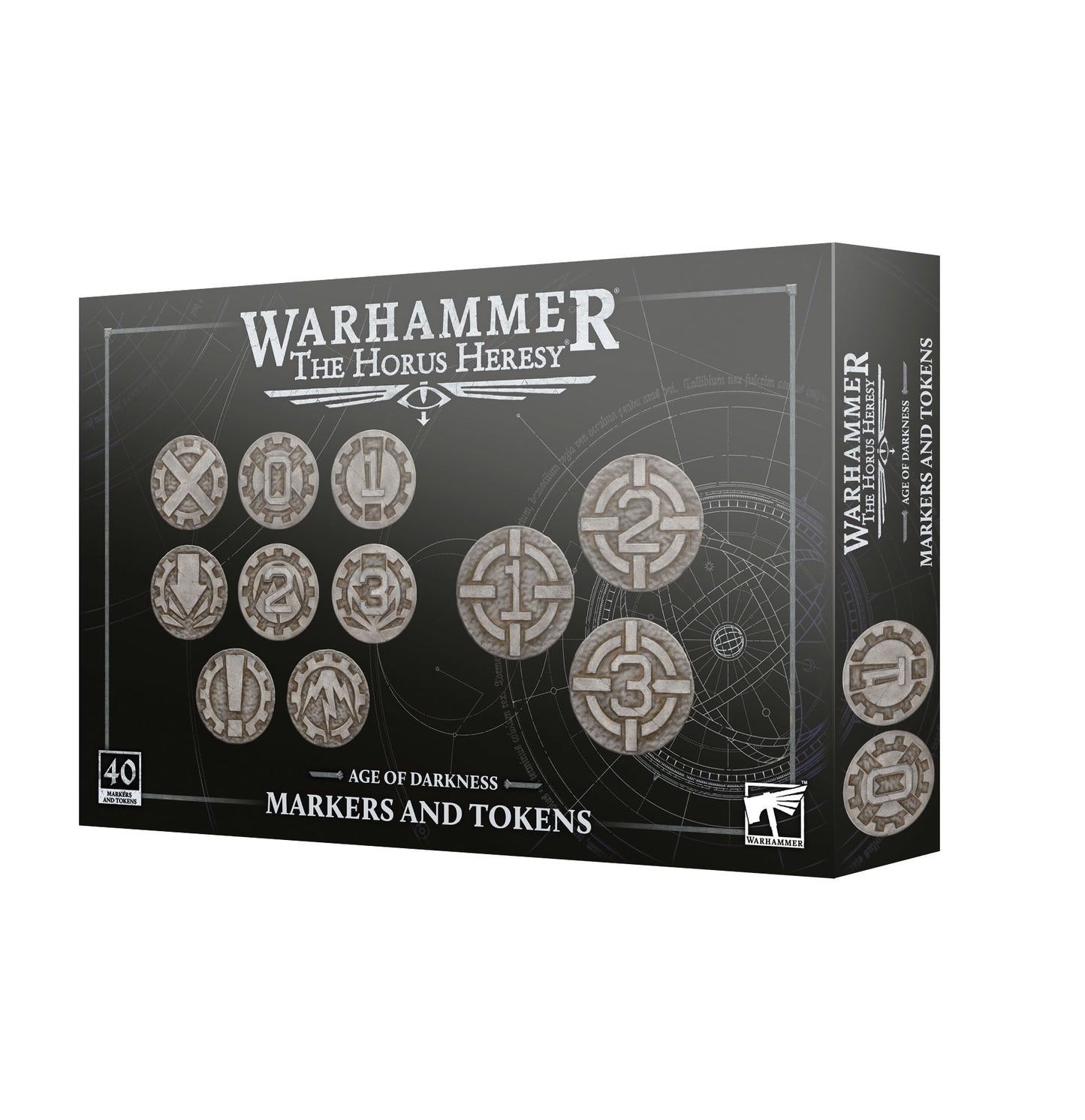 31-131 Age Of Darkness: Markers and Tokens