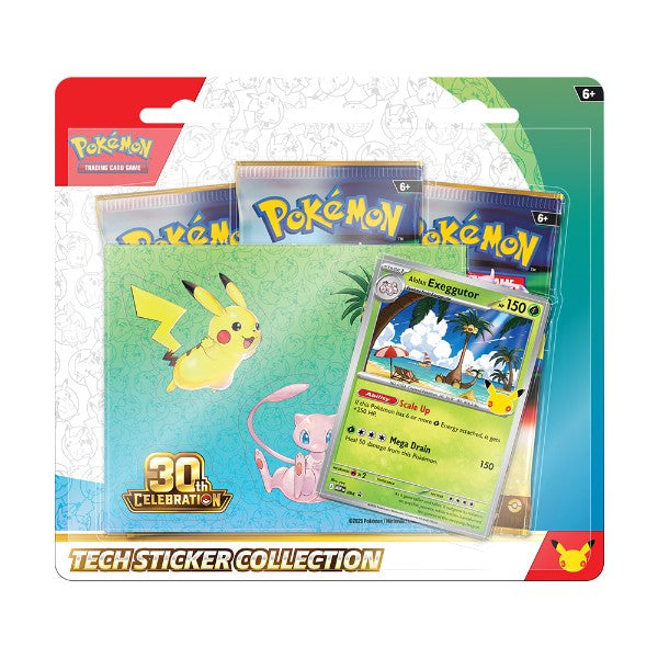Pokémon - TCG - 30th Celebration Tech Sticker Collection