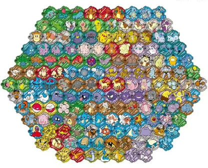 Pokemon TCG: 151 Puzzle Fridge Magnet Simplified Chinese Box