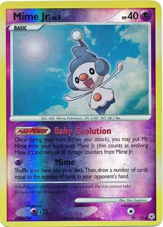 Mime Jr. 90/130 (Diamond and Pearl)  - Reverse Holofoil