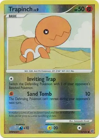 Trapinch 115/132 (Secret Wonders)  - Reverse Holofoil