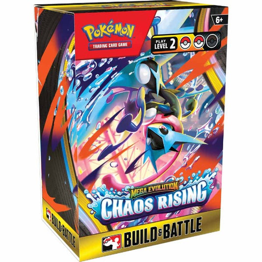 Pokemon - TCG - Mega Evolution Chaos Rising Build & Battle Box