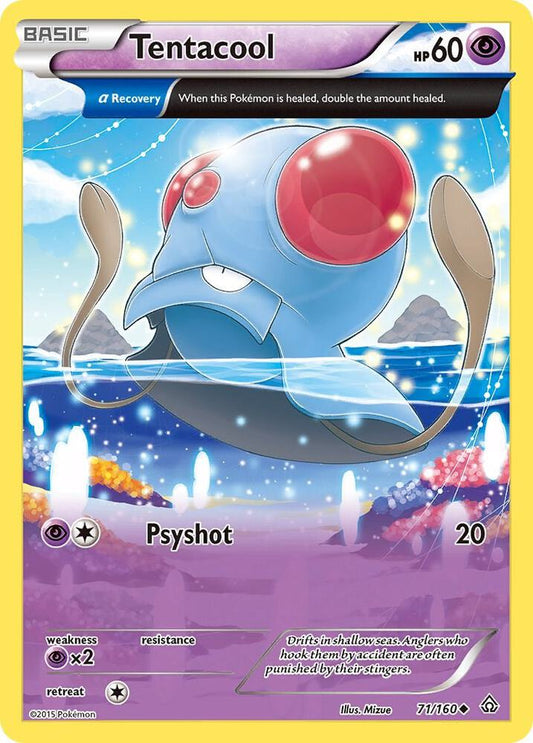 Tentacool Alpha 71/160 (XY - Primal Clash) 