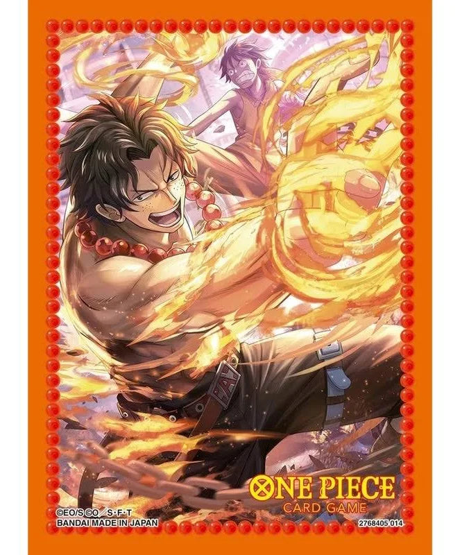 One Piece Card Game: Official Sleeves – Set 10 Portgas.D.Ace