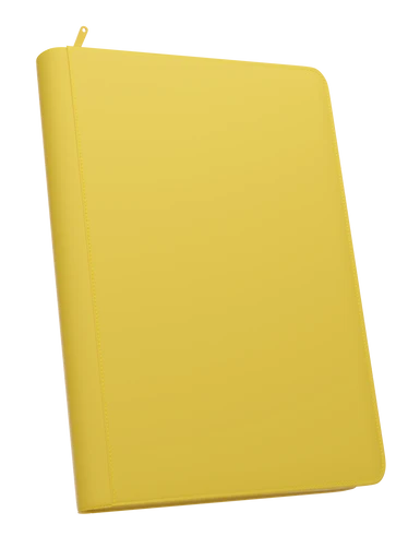 Stealth 9 Pocket Zip Binder - Yellow