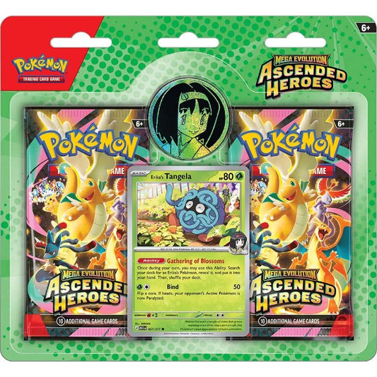 Pokemon - TCG - Ascended Heroes Blister 2-Pack (Assorted)