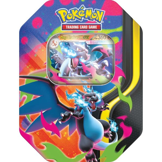 Pokemon - TCG - Mega Charizard ex Tin (Assorted)