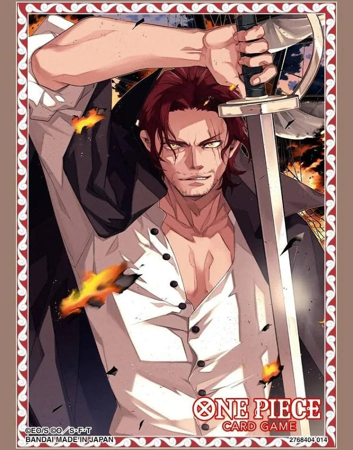 One Piece Card Game: Official Sleeves – Set 10 Shanks