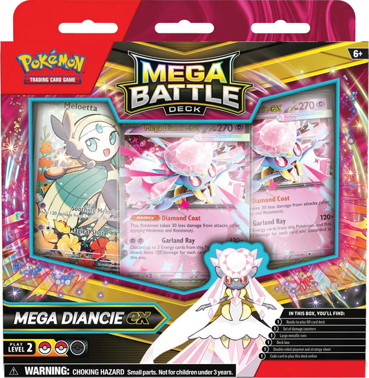 Pokemon TCG - Mega Diancie Battle Deck