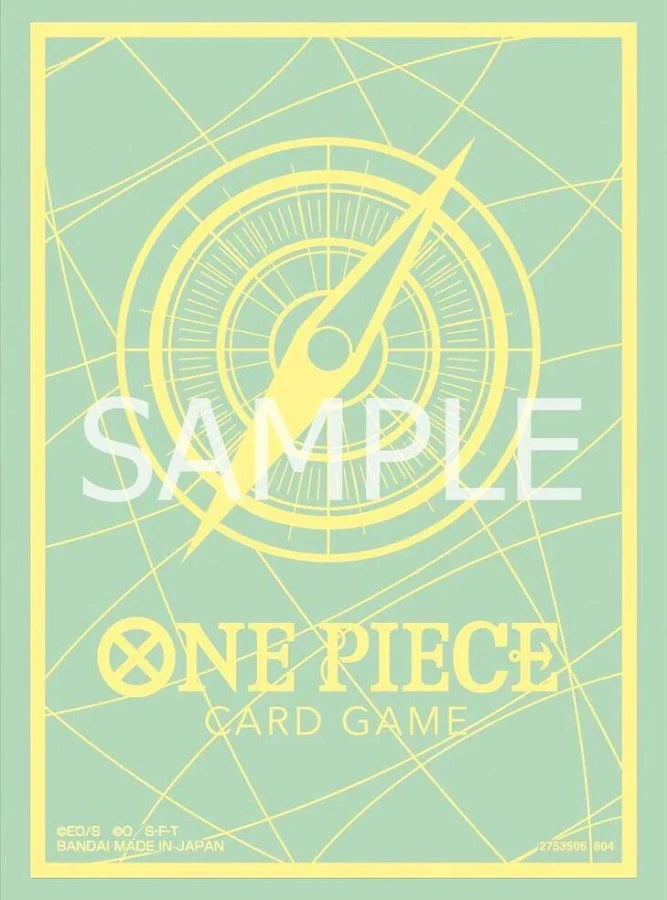One Piece Card Game: Official Sleeves – Set 9 Green & Yellow