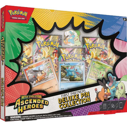 Pokemon - TCG - Ascended Heroes First Partners Deluxe Pin Collection