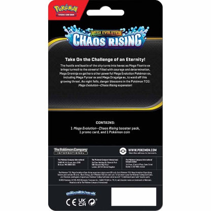 Pokemon - TCG - Mega Evolution Chaos Rising Checklane Blister